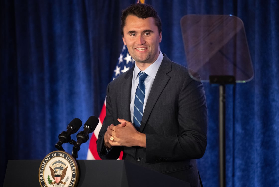 Charlie Kirk at the Statesmanship Award Dinner